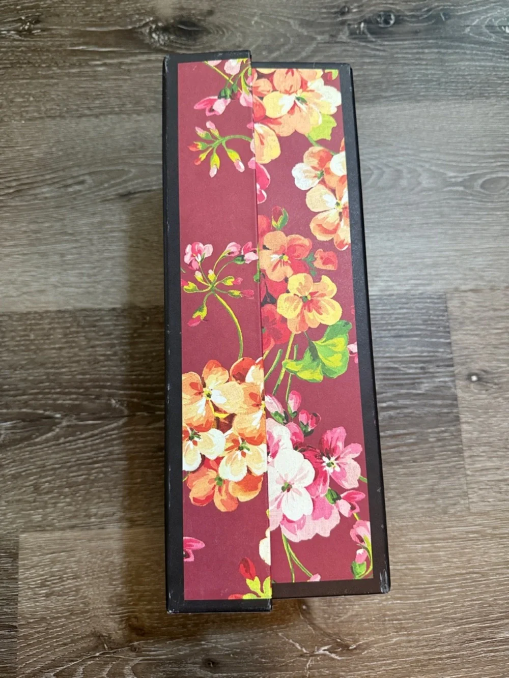 Gucci Floral Empty Shoe Box w/ Dust Bags Pink Blooms Luxury Packaging Decor